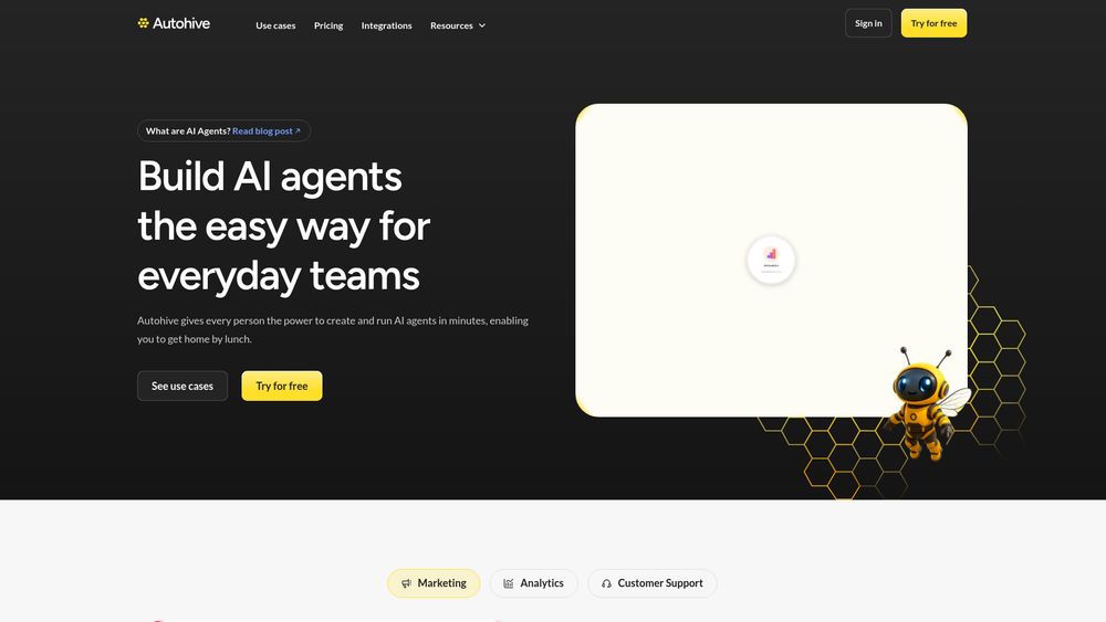 Screenshot of Autohive