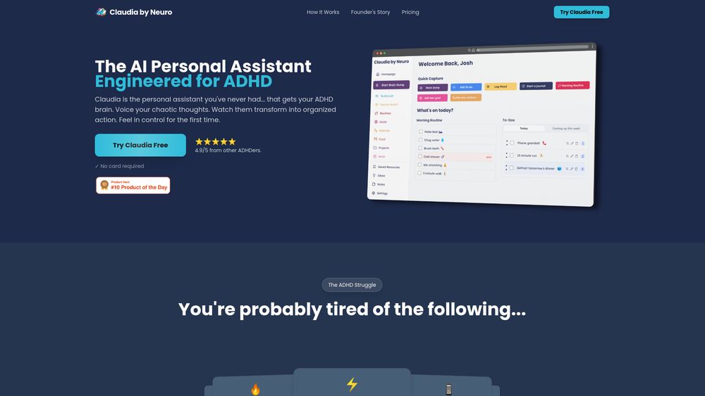 Screenshot of Neuro (ADHD)