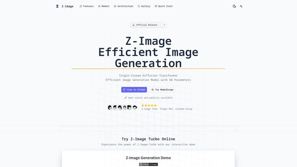 Screenshot of Z-image Screenshot of Z-image