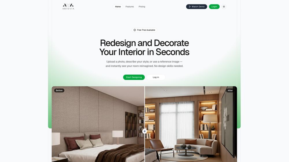 Screenshot of Artevia