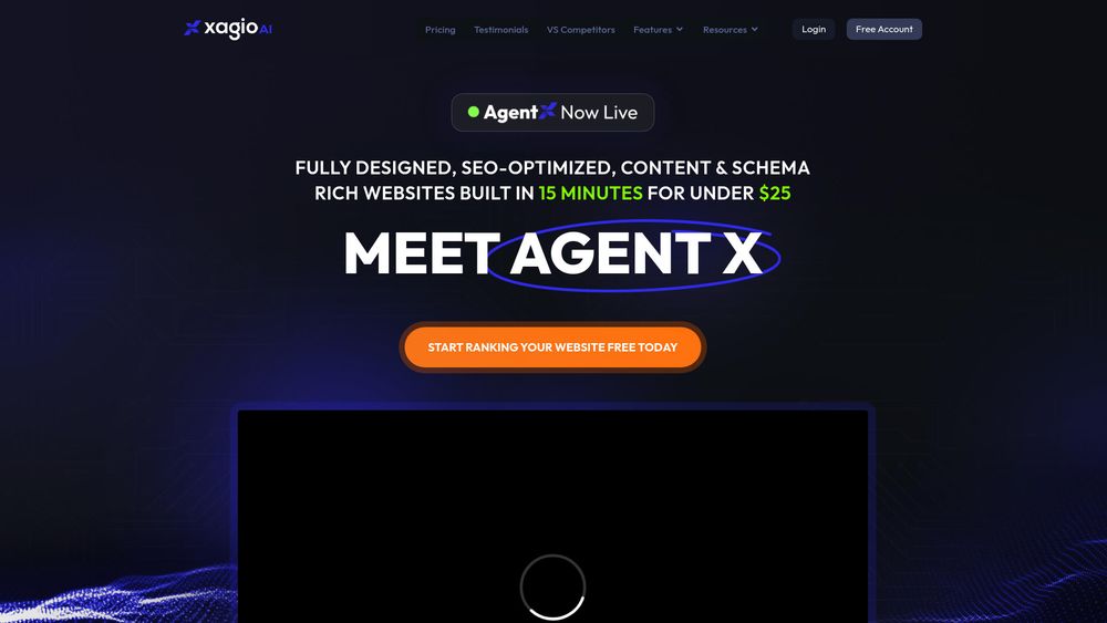 Screenshot of Xagio