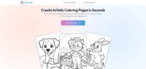 Screenshot of Colorings