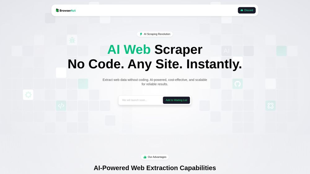 Screenshot of BrowserAct
