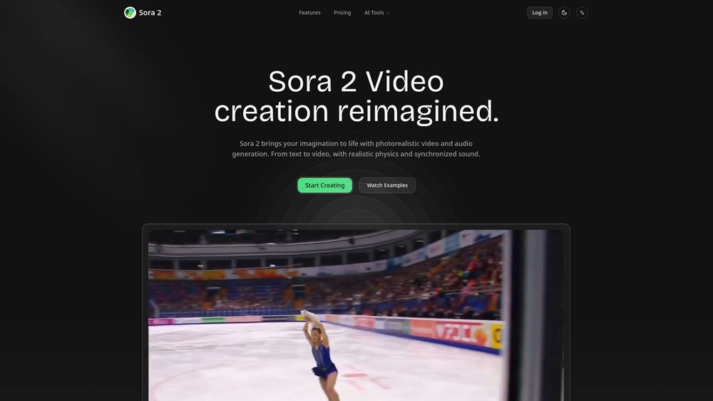 Screenshot of AI Sora 2 Video