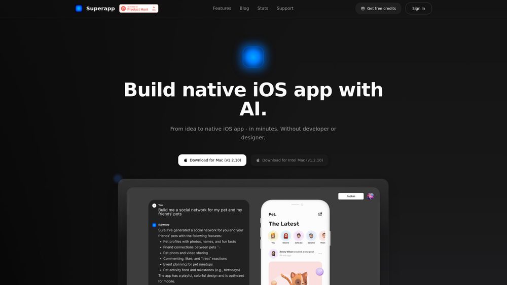 Screenshot of Superapp Screenshot of Superapp