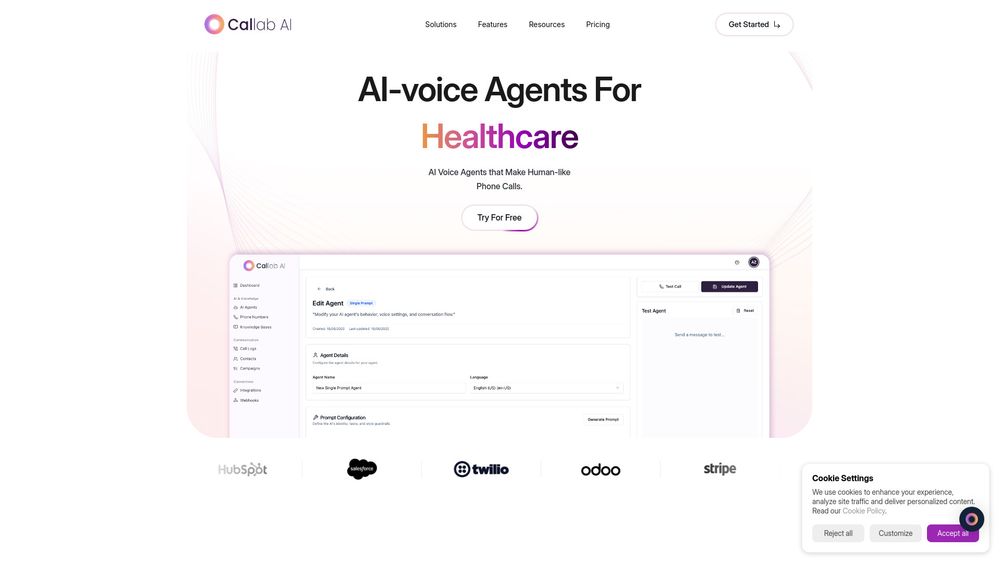 Screenshot of MENA AI-voice Launch