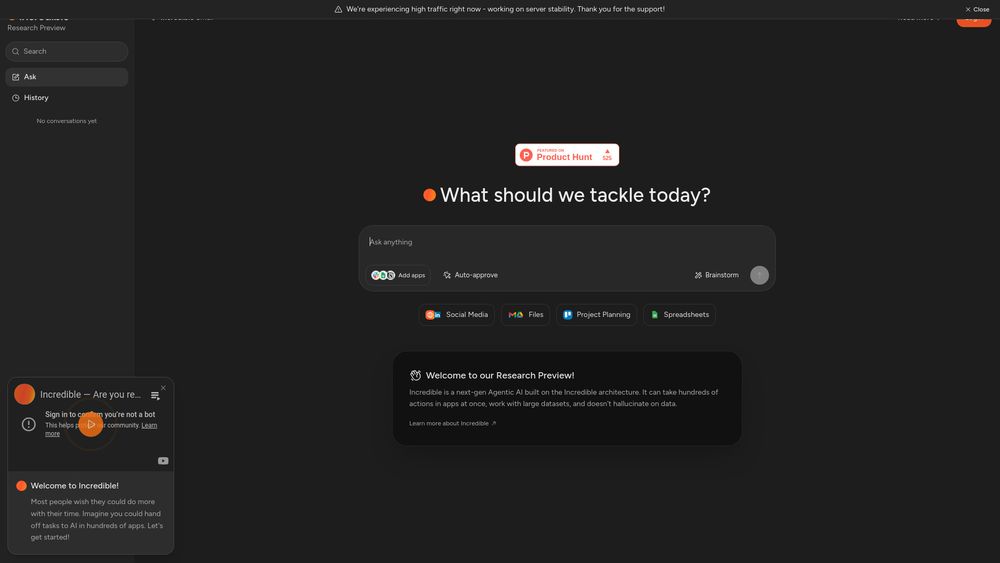 Screenshot of Incredible Small 1.0 by Incredible
