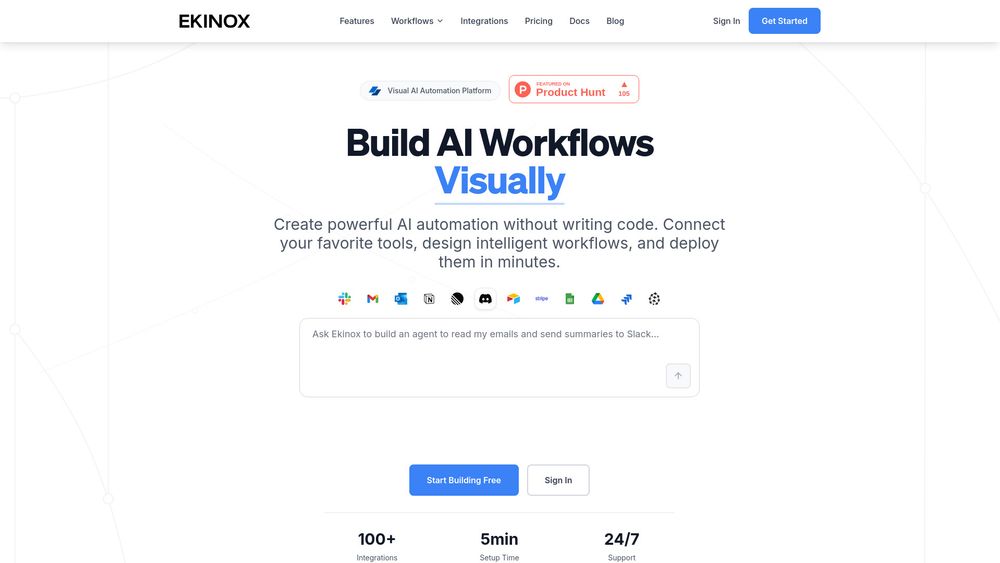 Screenshot of Ekinox