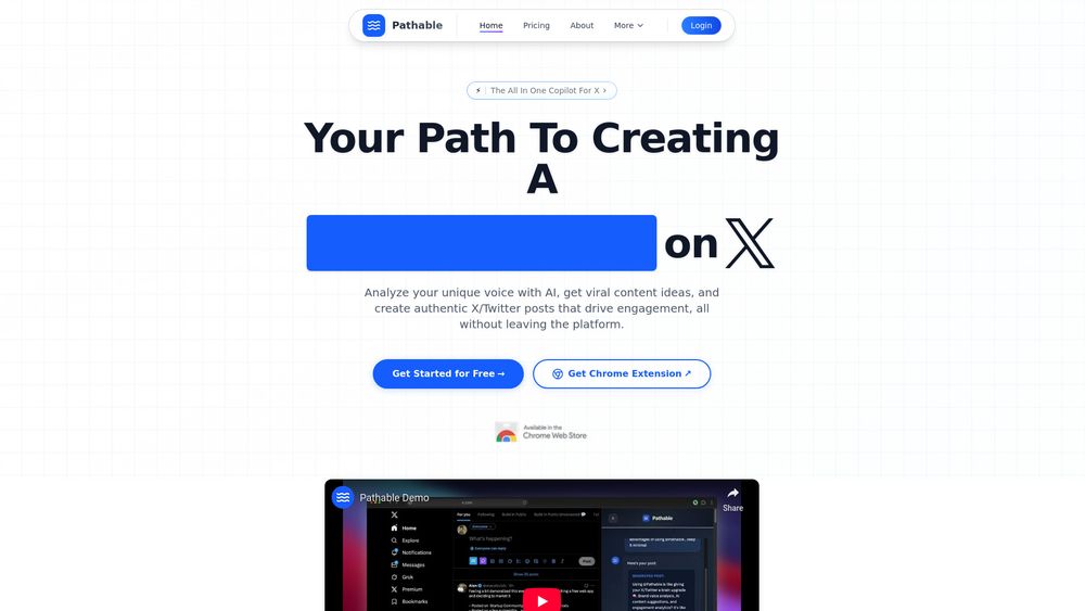 Screenshot of Pathable