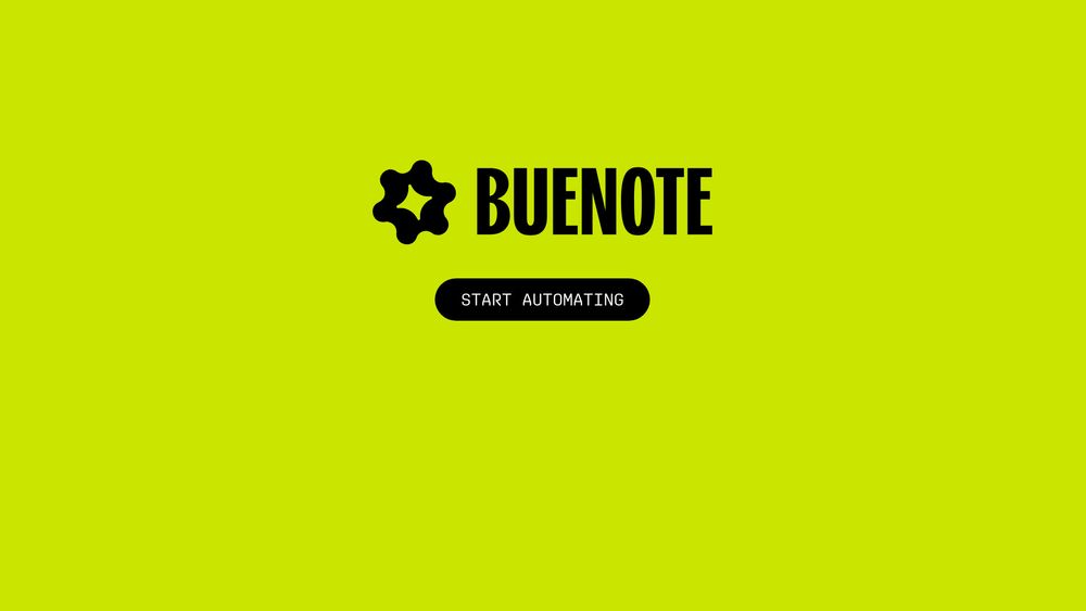 Screenshot of Buenote