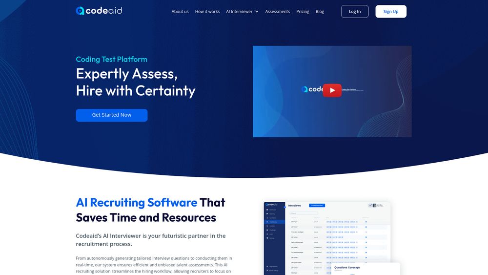 Screenshot of Codeaid