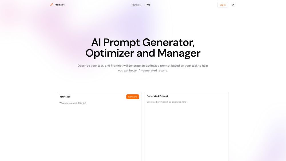 Screenshot of Promtist