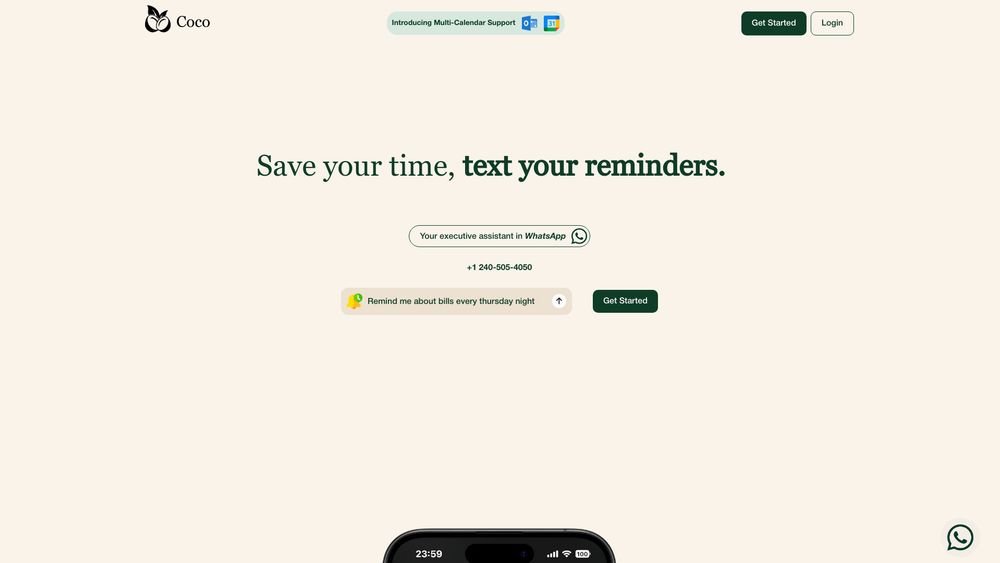 Screenshot of Coco AI