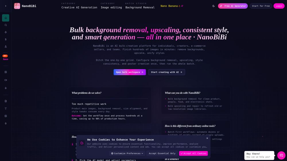 Screenshot of Nano BiBi