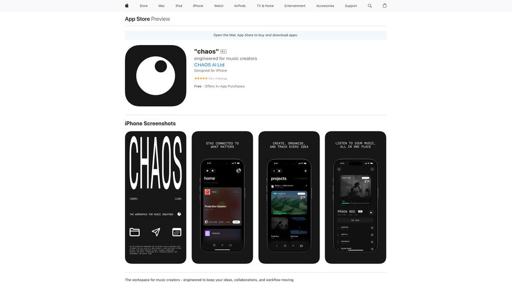 Screenshot of chaos