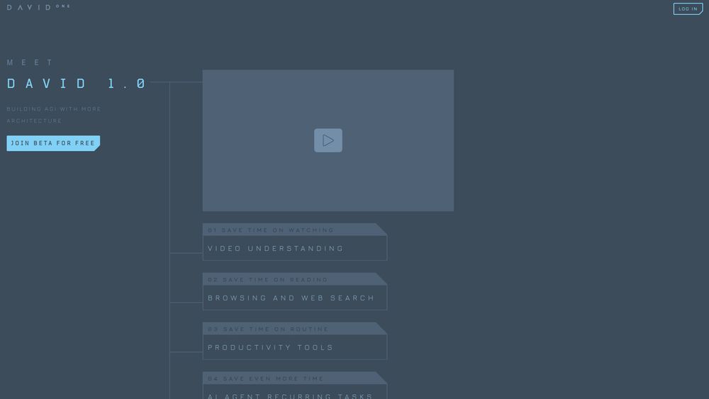 Screenshot of David One