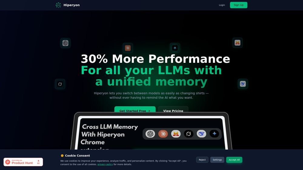 Screenshot of Hiperyon