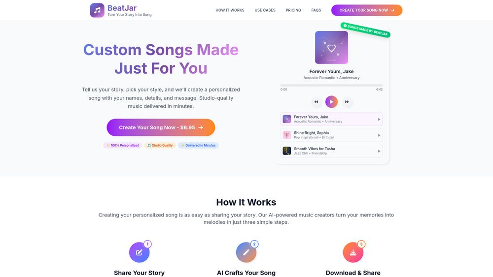Screenshot of BeatJar