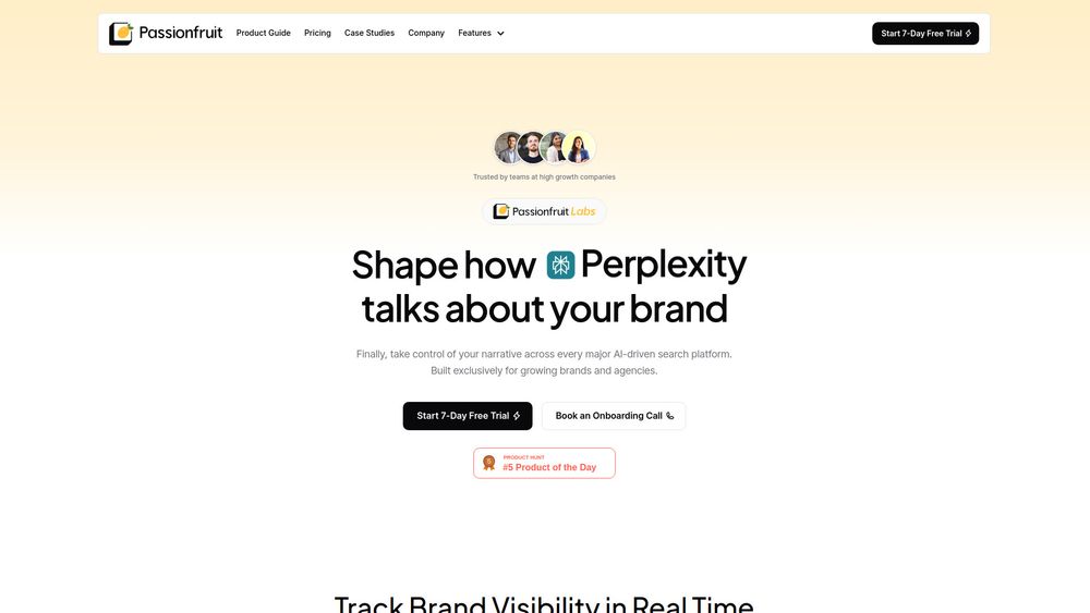 Screenshot of Passionfruit Labs