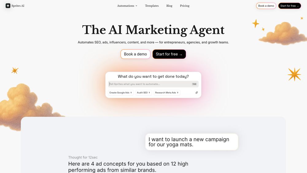 Screenshot of Sprites.ai Screenshot of Sprites.ai