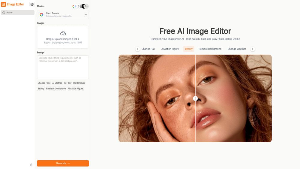 Screenshot of Image Editor