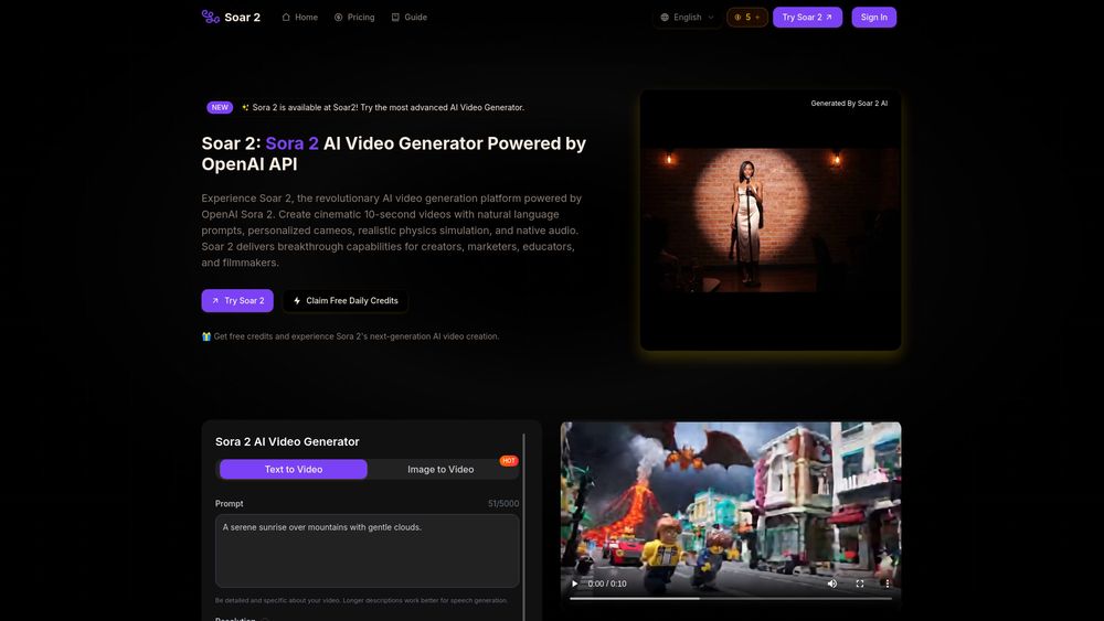 Screenshot of Soar2