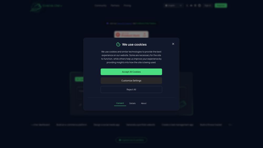 Screenshot of Biela.dev
