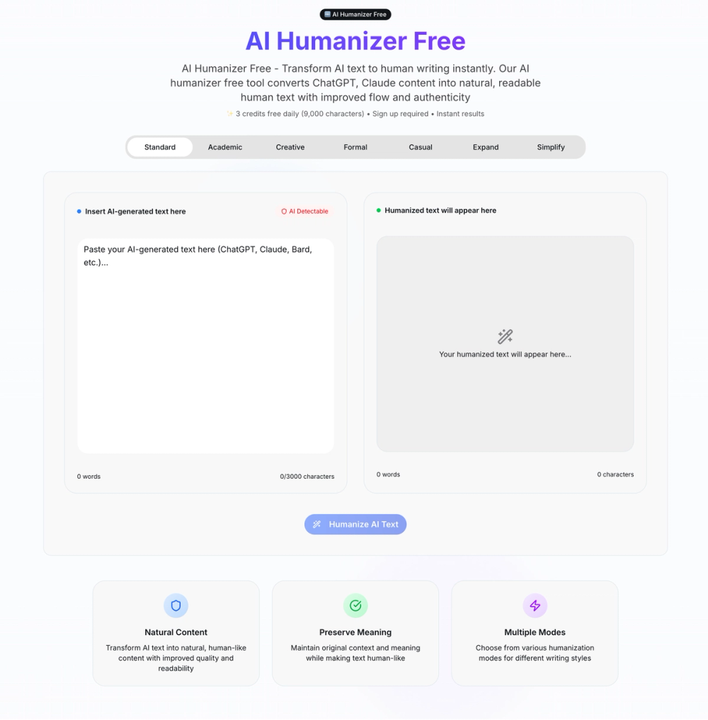 image of Free AI Humanizer Free