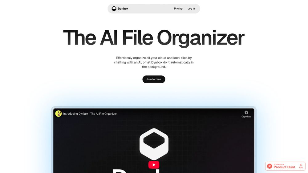 Screenshot of Dynbox.app