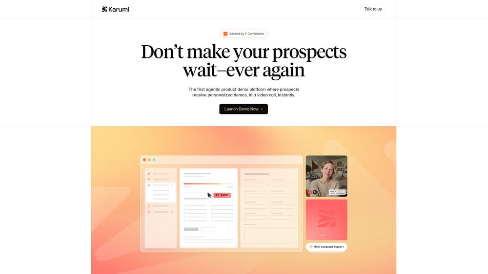 Screenshot of Karumi