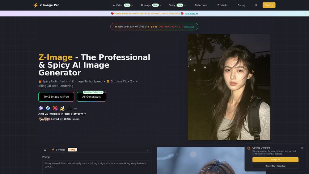 Screenshot of Z-Image AI Screenshot of Z-Image AI