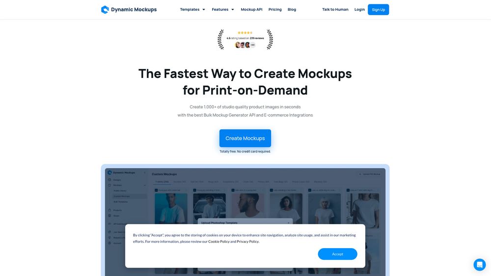 Screenshot of Dynamic Mockups