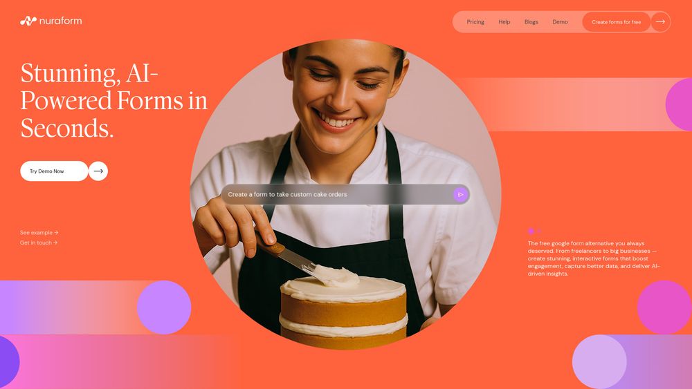 Screenshot of Nuraform