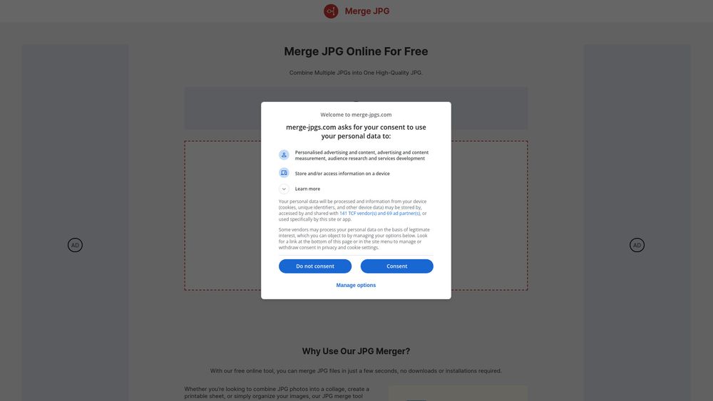 Screenshot of Merge JPG