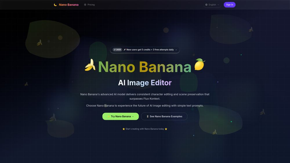 Screenshot of Nano Banana - Google AI Image Editor
