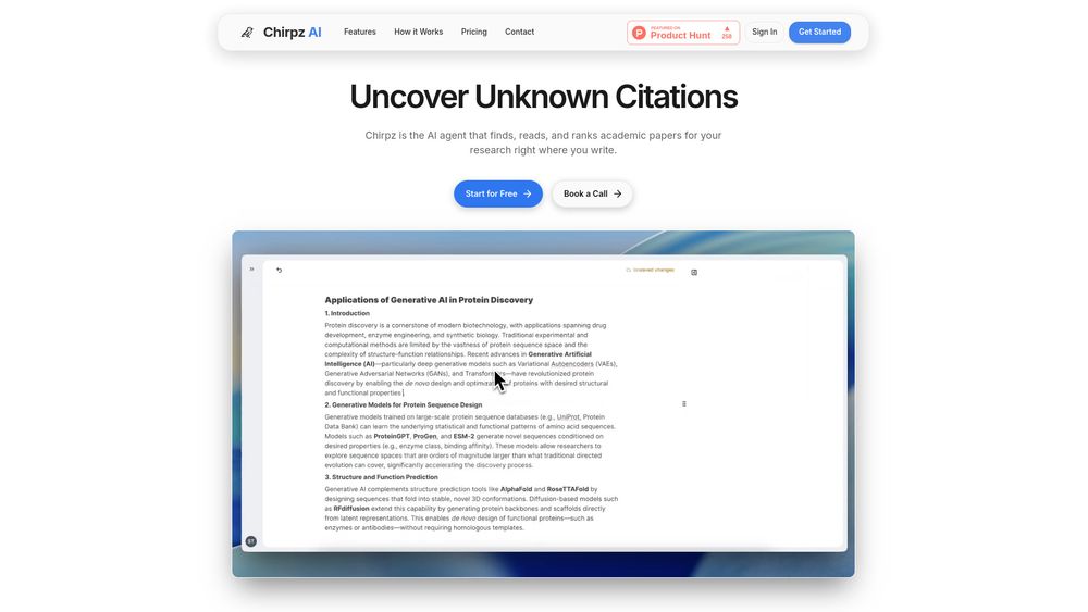 Screenshot of Chirpz