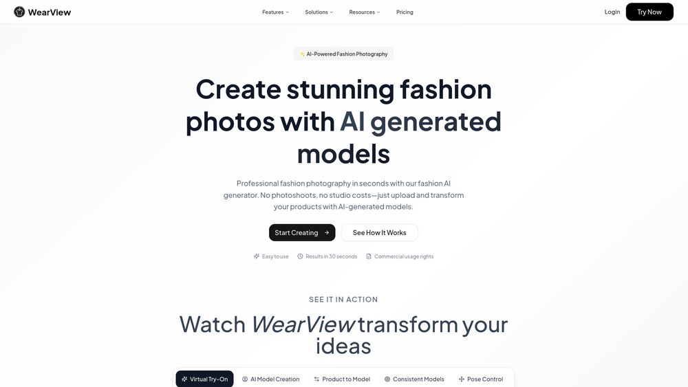 Screenshot of WearView