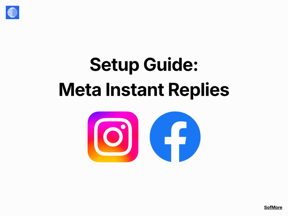 Instagram & Facebook DM Instant Replies Setup