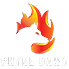 Logo: White wolf head in orange flames, with "PHYRE DOG" text.