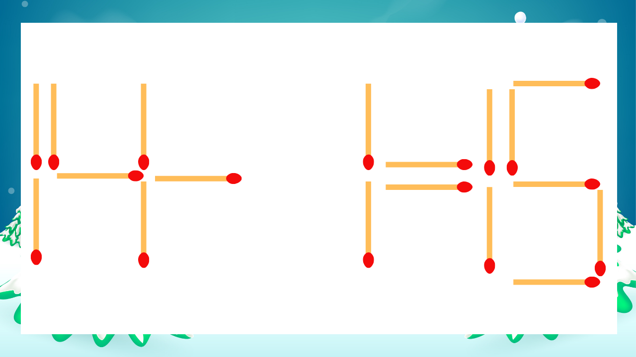 【マッチ棒クイズ】1本だけ動かして正しい式に：14-1=15？の問題イメージ