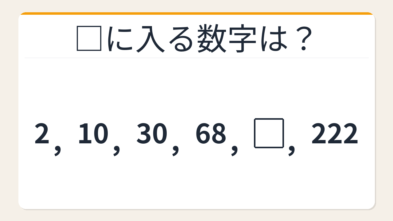 【数列クイズ】パッと解けたら才能あり！立方体に潜む隠れた秘密