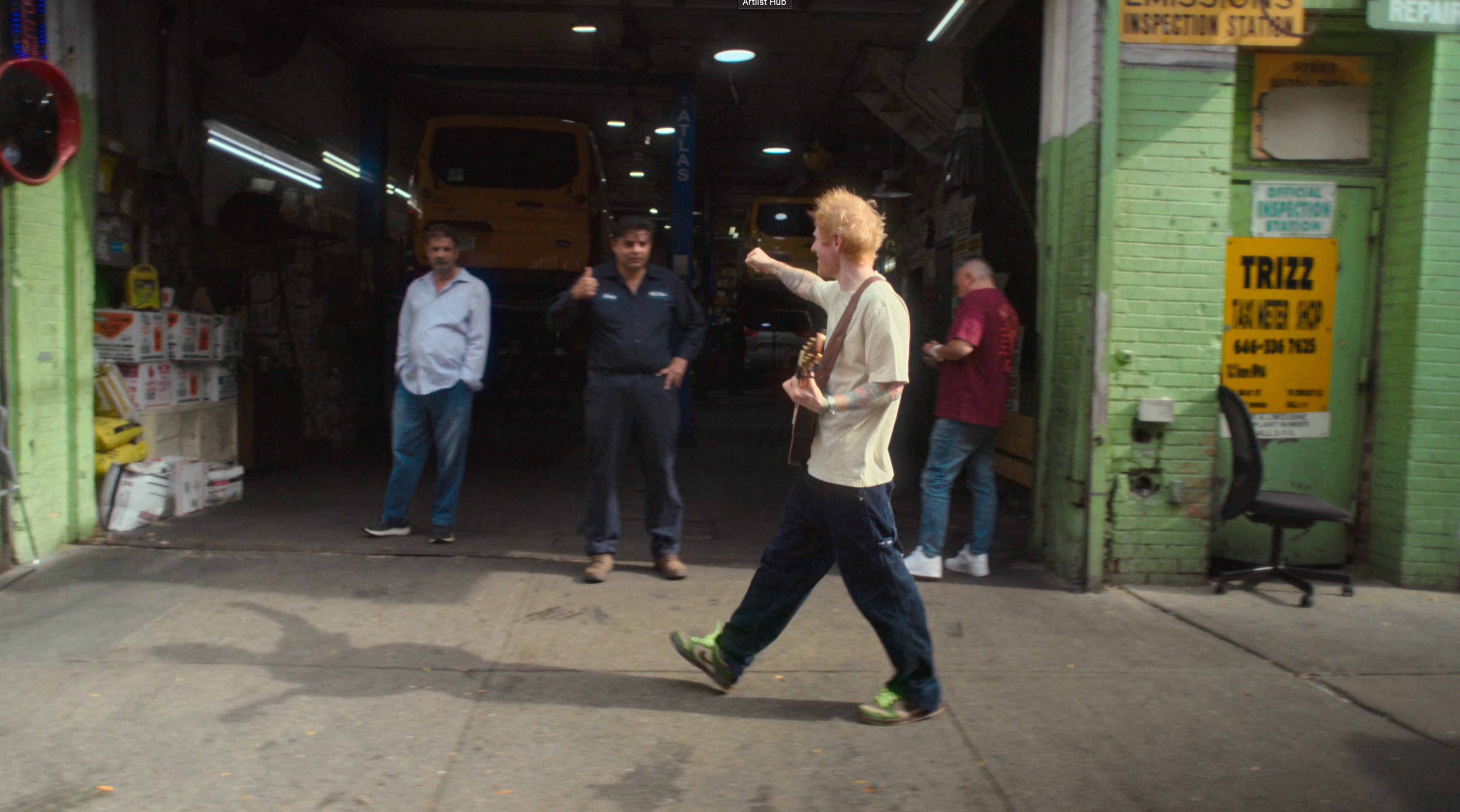 One Shot with Ed Sheeran