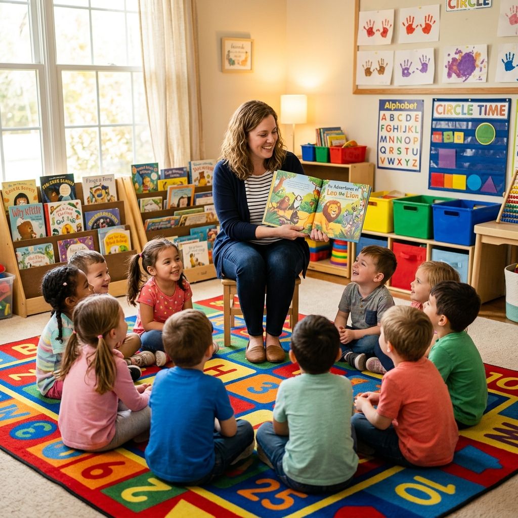 Story Circle & Literacy Time
