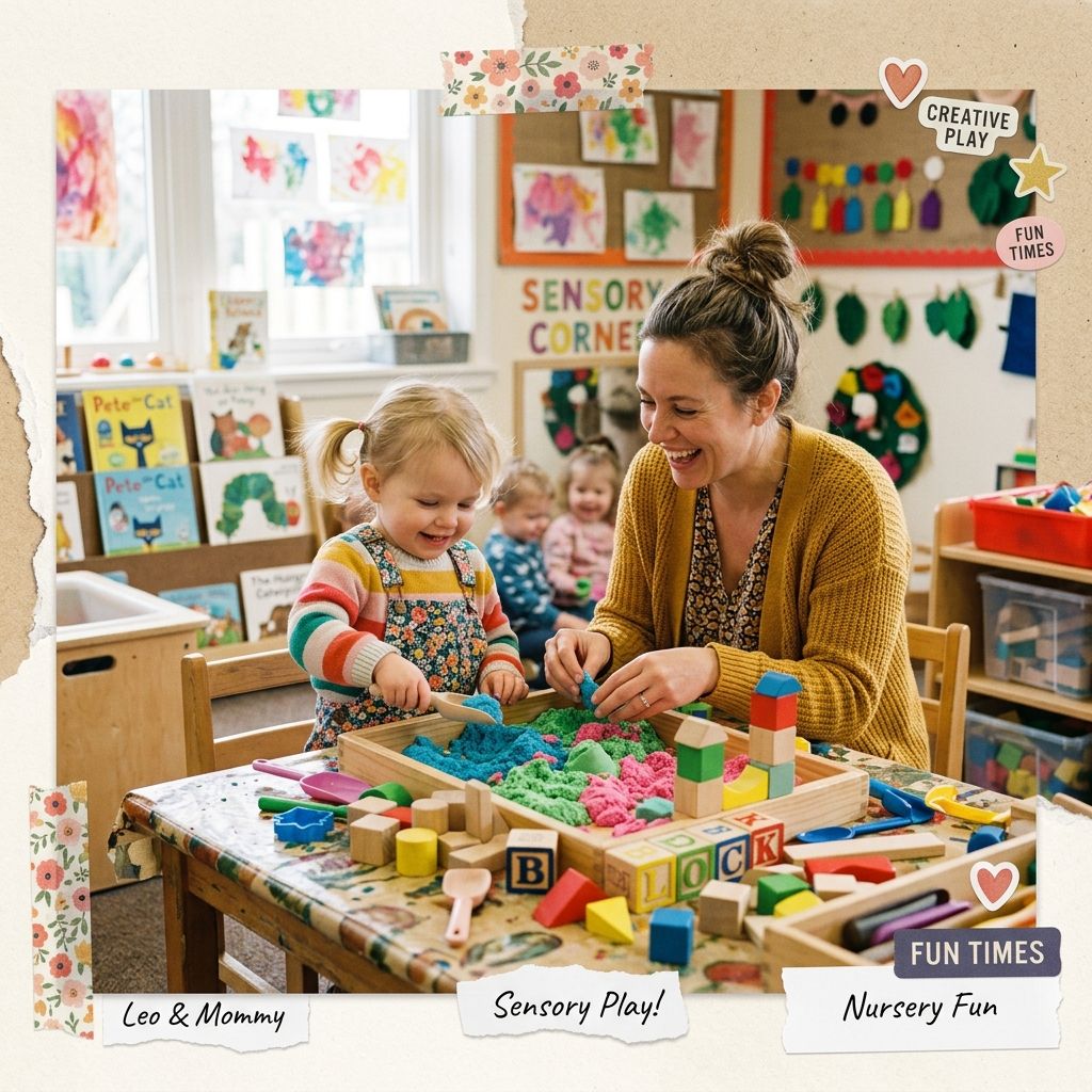Sensory Sand & Blocks Play