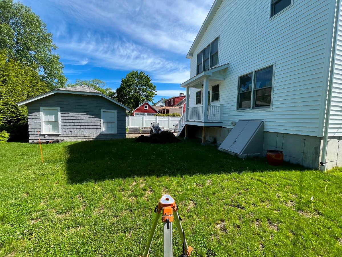 Professional Site Survey Before Hardscape Installation