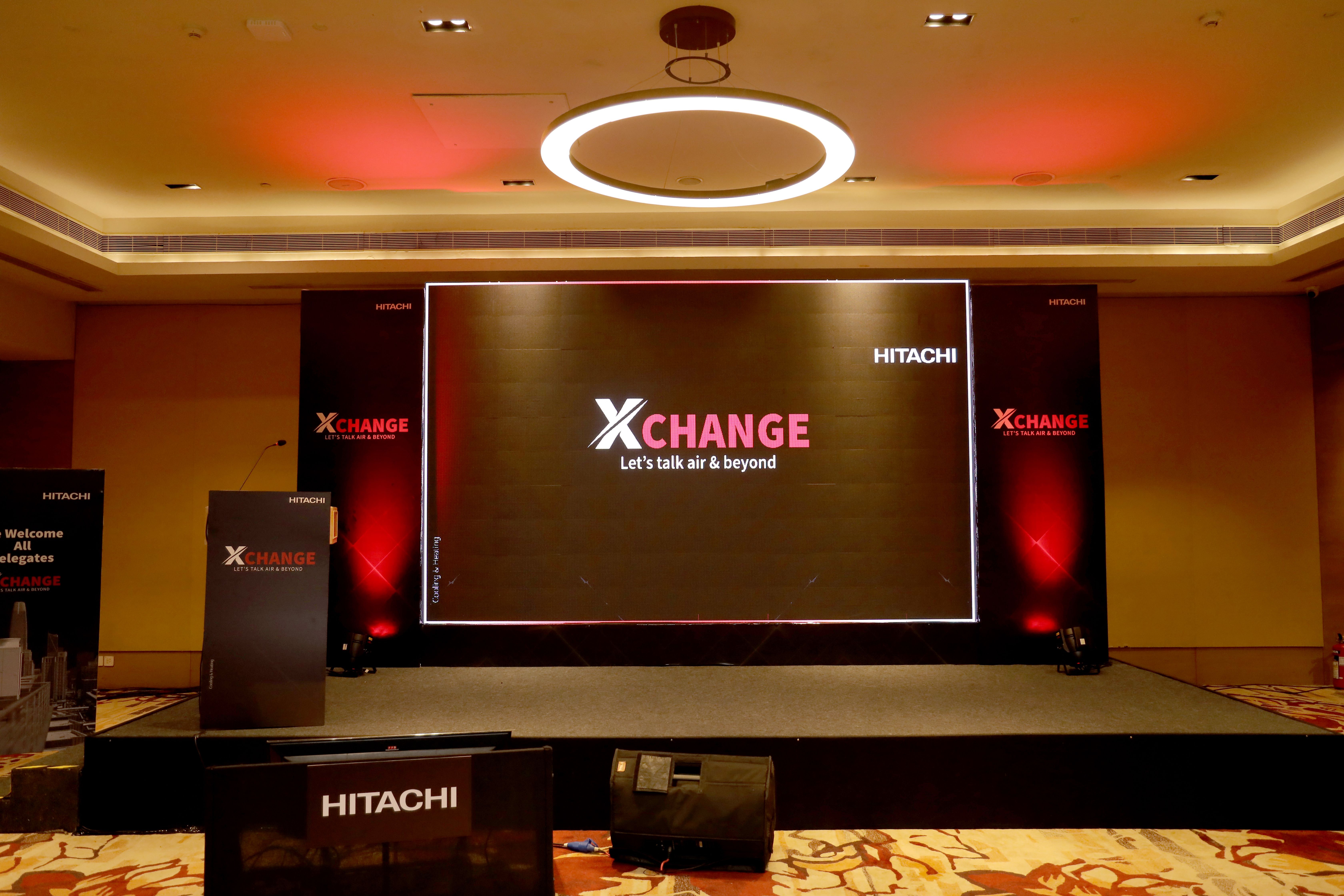 LED screen event setup