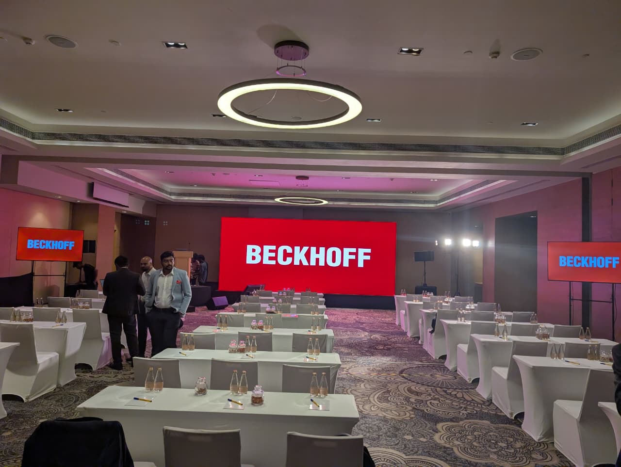 LED screen event setup