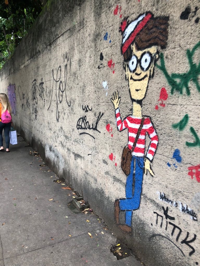 Graffiti near Jardim Botanico