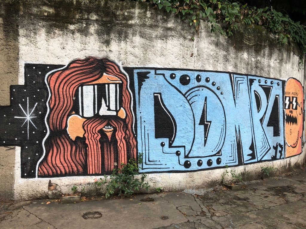 Graffiti near Jardim Botanico