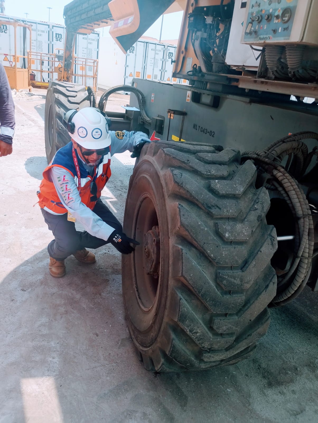 Inspección de manlift